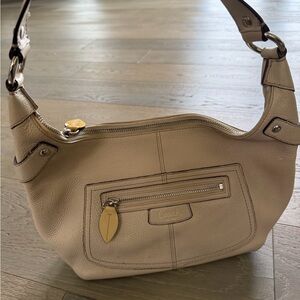 Coach Cream Shoulder Bag
